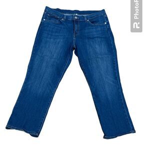 Levi’s cropped jeans mid rise 32
